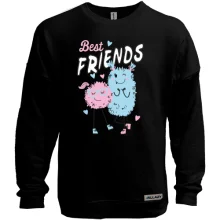 Світшот без начосу Pink and Blue Best Friends