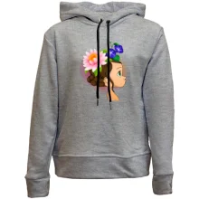 Дитяче худі без начосу Baby with flowers