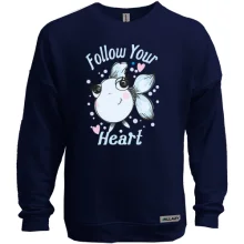 Світшот без начосу Follow Your Heart