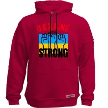 Худи без начеса "Ukraine Strong"