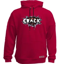 Худи без начеса с сердцем "Crack"