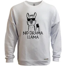 Світшот без начосу No Drama LLama