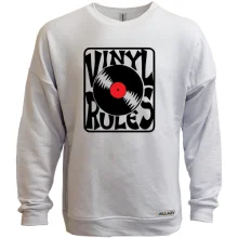 Свитшот без начеса Vinyl Rules