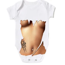 Детское боди Perfect body с тату