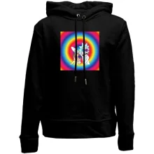 Дитяче худі без начосу Rick and Morty rainbow