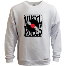 Свитшот без начеса Vinyl Rules (2)