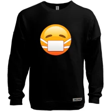 Свитшот без начеса Mask emoticon