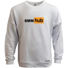 Світшот без начосу "SmmHub"