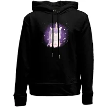 Детское худи без начеса Baby unicorn purple