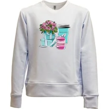 Детский свитшот без начеса Tiffany Co