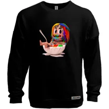 Свитшот без начеса Tekashi in a plate art