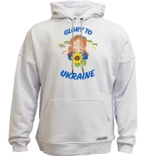 Худи без начеса "Glory to Ukraine"