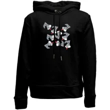 Дитяче худі без начосу Bugs bunny pattern