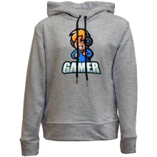 Детское худи без начеса Gamer.