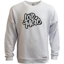 Світшот без начосу Love More
