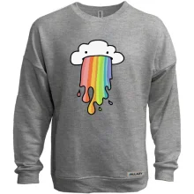 Світшот без начосу Rainbow cloud