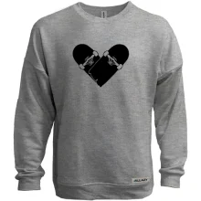 Світшот без начосу Skate-heart