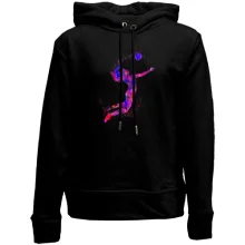 Детское худи без начеса Volleyball player