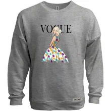 Свитшот без начеса VOGUE blonde girl
