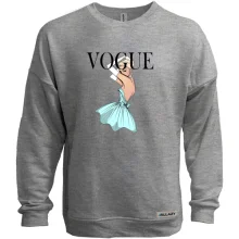 Свитшот без начеса VOGUE blonde girl 2