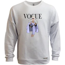 Свитшот без начеса VOGUE blonde girl 3