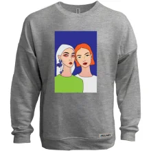Світшот без начосу Blonde and redhead
