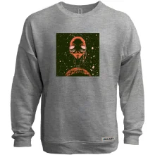 Світшот без начосу Alien on the moon