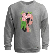 Світшот без начосу Baby with flowers 1