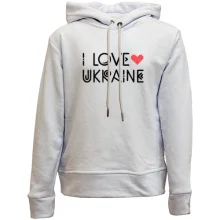 Детское худи без начеса I Love Ukraine (2)