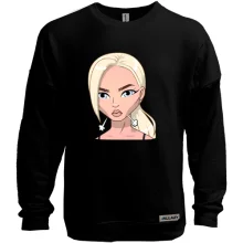 Свитшот без начеса Art. Blonde angry
