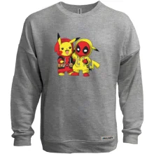 Світшот без начосу Stitch and mickey mouse