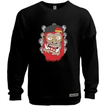 Свитшот без начеса Gorilla with red beard
