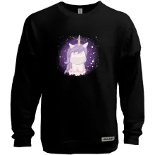 Свитшот без начеса Baby unicorn purple