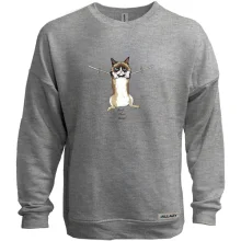 Світшот без начосу Hand is there baby. Cat