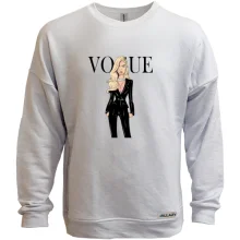 Світшот без начосу VOGUE Cara Delevingne.