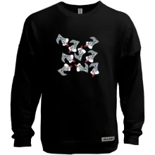 Світшот без начосу Bugs bunny pattern