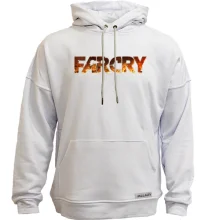 Худи без начеса с цветным лого Far Cry