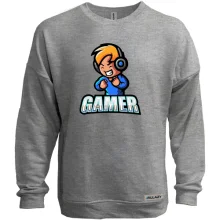 Свитшот без начеса Gamer.