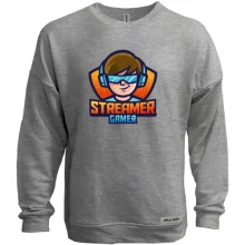 Свитшот без начеса Streamer gamer