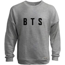 Свитшот без начеса BTS (надпись)