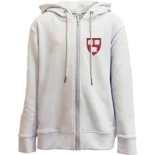 Детское худи на молнии Harvard logo mini