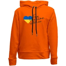 Детское худи без начеса "From Ukraine with Love"