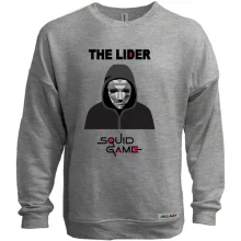 Свитшот без начеса Squad Game - The Lider
