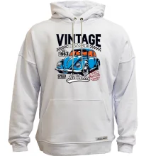 Худи без начеса Volkswagen Beetle - Vintage Race
