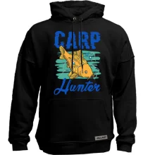 Худі без начосу із золотистим коропом «Carp Hunter»