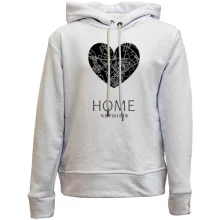 Детское худи без начеса с сердцем "Home Чернигов"