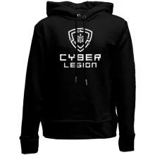 Детское худи без начеса Cyber legion