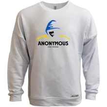 Свитшот без начеса Anonymous UA (2)