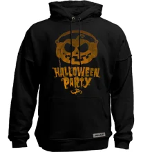 Худі без начосу Halloween Party з гарбузом у навушниках