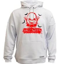 Худі без начосу Halloween Череп з воронами